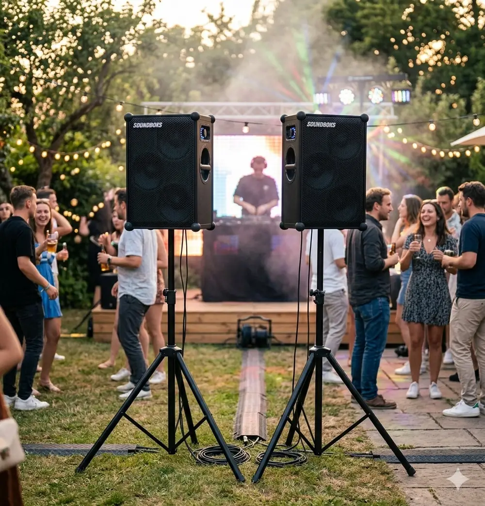Location enceinte Soundboks pour soirée événementielle en Île-de-France
